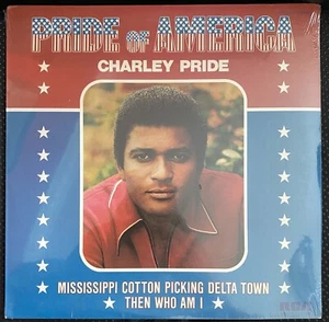 Charley Pride "Pride of America" 1974 LP, SEALED/Brand New Promo, Original RCA - Imagen 1 de 4