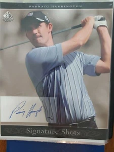 2005 UD SP Authentic Signature Golf Shots 8x10 Padraig Harrington SSP6... - Picture 1 of 1