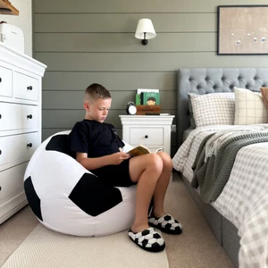 Football Kids Mini Slouch Beanbag - Indoor/Outdoor | Football fans beanbags - Picture 1 of 8