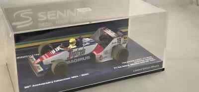 Minichamps 540843339 TOLEMAN HART TG183B Senna BRAZILIAN GP 1984  1/43 brasil - Immagine 1 di 2