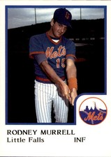 1986 Little Falls Mets ProCards 20 Rodney Murrel Skyline HS Dallas Texas TX Card