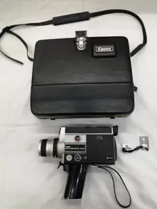 Canon Single 8 518 SV 8mm Movie Film Camera 9.5-47.5mm 1.8 Parts Repaire Japan - Picture 1 of 21