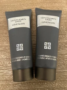 Lot Of GIVENCHY Gentlemen Only Shower Gel And Shave Balm  Vintage? - Picture 1 of 2