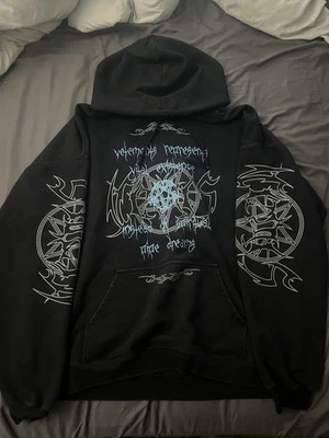 Vetements Vital Existence Hoodie Black Size Medium Pre-Owned - Image 1 of 4