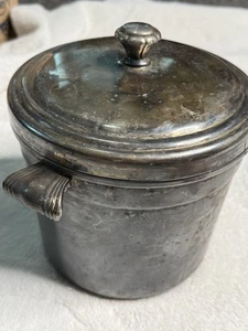 International Silver Co. #665 Vintage Silber Teller Eiskübel Champagner Wein mit Deckel - Bild 1 von 12