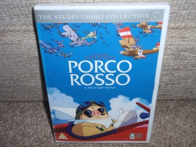 Porco Rosso DVD 1992 Amazing Japanese Animated Adventure Fantasy Movie Eng Lang - Image 1 of 3