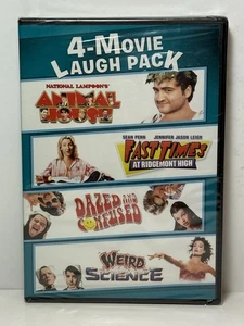 Animal House / Dazed and Confused / Fast Times / Weird Science (DVD) New Sealed - Foto 1 di 3