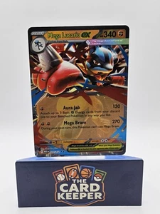 Pokemon Mega Evolutions Mega Lucario EX 077/132 - Picture 1 of 3