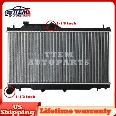 13461 Radiator Aluminum Fit 2015-2019 2016 2017 2018 Subaru Outback Legacy 2.5L Foto 1 de 4
