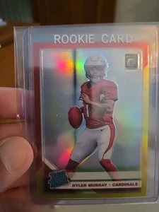 2019 Panini Donruss Optic - Rated Rookie Kyler Murray #152 Red and Yellow Prizm. - Picture 1 of 5