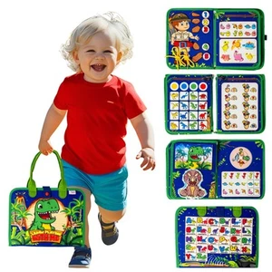 Toddler Busy Board, Sensory Busy Book, Montessori Toy, Educational Activities... - Picture 1 of 7