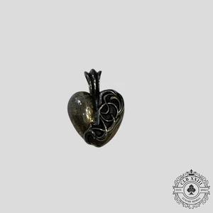 Chrome Hearts St Barth Vine Hearts Pendant in Silver - Picture 1 of 4
