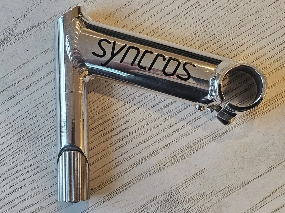 Syncros Chrome Quill Stem 120mm x 26.0 | Vintage Road Bike NOS Polished Alloy - Image 1 of 4