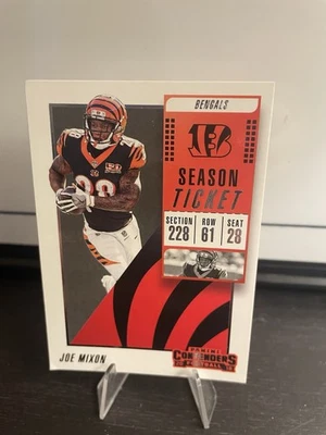 2018 Panini Contenders - Joe Mixon #80 - Image 1 of 2