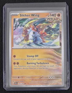 2023 POKEMON PARADOX RIFT SLITHER WING 107/182 ANCIENT TCG BASE CARD 140 HP NM+ - Picture 1 of 2