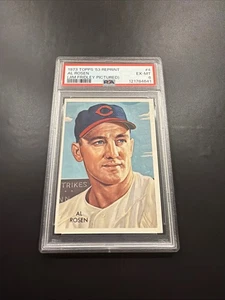 1973 Topps 1953 Topps Al Rosen #4  PSA 6 EX-MT (Jim Fridley Pictured) - Picture 1 of 2