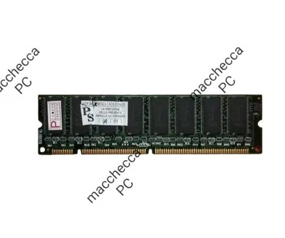 MEMORIA MICRON RAM SDRAM Pc-133 64MB 168PIN MT-48LC8M8A2 VINTAGE - Immagine 1 di 2