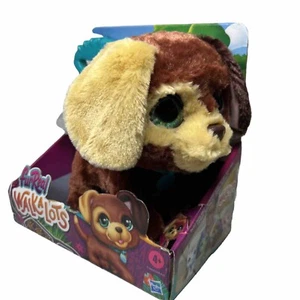 FurReal Walkalots Big Wags Interactive Brown Puppy Toy Damage Box - Picture 1 of 13
