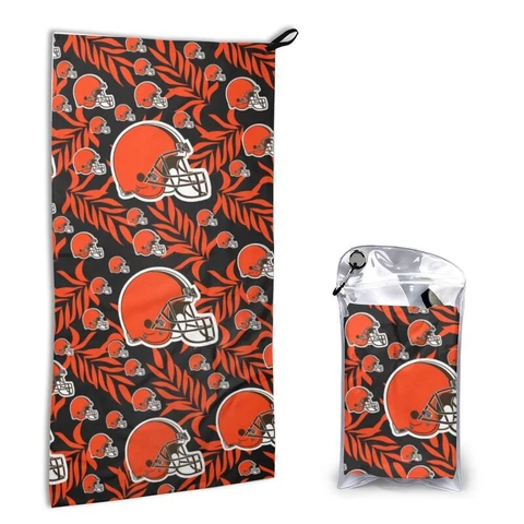 Cleveland Browns Quick Dry Towel 16x31.5in Portable Travel Towel ,fans Gift Cover