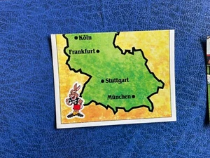 PANINI EURO 88 CARTINA N 20 CON VELINA ORIGINALE MINT - Picture 1 of 2
