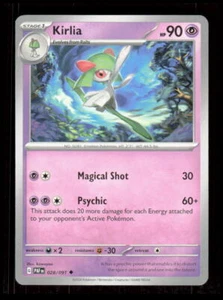 Kirlia 028/091 SV: Paldean Fates Pokemon tcg Card CB-1-9-D-30 - Imagen 1 de 7