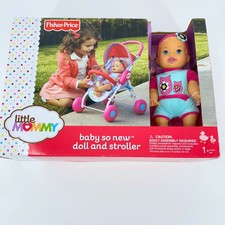fisher price little mommy stroller