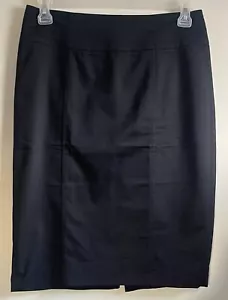 Kenar Skirt Women's Size 6 Black Short Stretch Back Zipper Rayon Blend - Picture 1 of 12