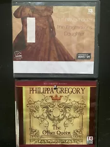 Philippa Gregory Audio CD lot 2 audiobooks: Kingmaker's Daughter+The Other Queen - Picture 1 of 9