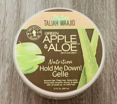New Taliah Waajid Green Apple & Aloe Hold Me Down Gelle Hair Gel 12fl. Oz - Image 1 of 4