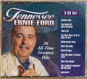 Tennessee Ernie Ford 36 All Time Greatest Hits - 3 CD SET - New/Sealed - Foto 1 di 2