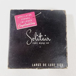 Vintage Solitair Kuchen Make-up groß de Luxe - New Old Stock - ohne Biskuit - Bild 1 von 7