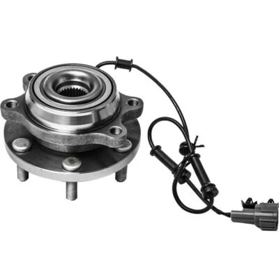 Cojinete de cubo de rueda delantera para Nissan Frontier Pathfinder Xterra 2005-2012 con ABS Foto 1 de 4