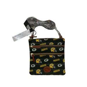 Dooney And Bourke NFL Green Bay Packers Crossbody Side Body Bag Purse NWT - Picture 1 of 10