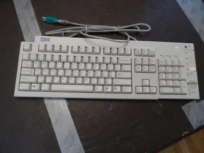 Vintage Keyboard IBM Computer Model KB-7993 - Image 1 of 4