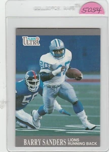 1991 FLEER ULTRA   BARRY SANDERS   #169  DETROIT LIONS  FOOTBALL CARD - Picture 1 of 2