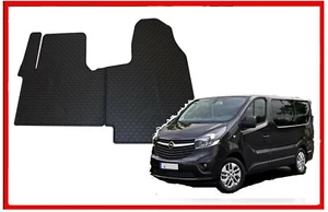 Tappeti tappetini in gomma su misura per Opel Vivaro 2014 > 2019 antiscivolo - Foto 1 di 4