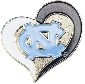 CAROLINA DEL NORTE - LOGOTIPO DE LA ESCUELA - SOLAPA DEL CORAZÓN/PIN SOMBRERO - TOTALMENTE NUEVO - CCP-PN-261-05 - Imagen 1 de 1
