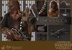 Hot Toys MMS 262 Star Wars Episode IV A New Hope Chewbacca 14 inch Figure NEW - Picture 1 of 4