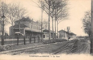 CPA 07 TOURNON SUR RHONE / LA GARE - Picture 1 of 1