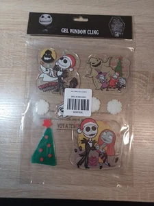 Disney The Nightmare Before Christmas Character Gel Window Clings NEW NIP RUZ - Picture 1 of 3