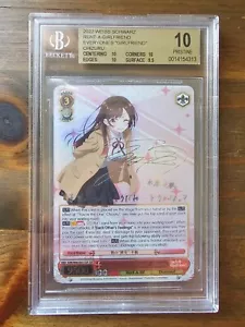 2022 blanco negro Everyone s Girlfriend, Chizuru KNK/W86-E051SSP SSP BGS 10 - Imagen 1 de 1