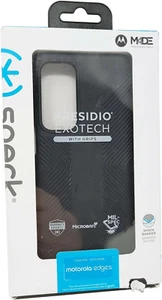 Presidio Exotech Grip Case per Motorola Edge 5G UW (2021) - Nero - Foto 1 di 3