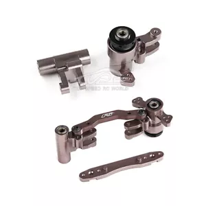 Alloy CNC Steering Assembly with Base Kit For 1/5 ROFUN RV F5 MCD XS5 RR5 - Picture 1 of 2