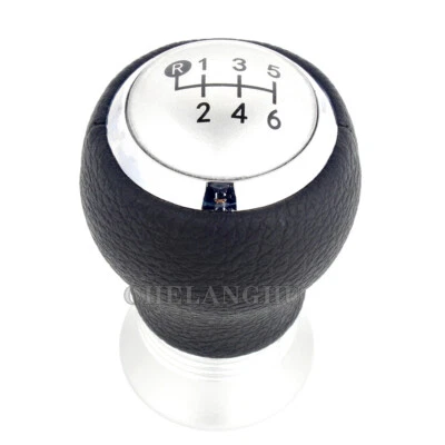 6 Speed Gear Shift Knob For Toyota Corolla 2007 2008 2009 2010 2011 2012 2013 - Imagem 1 de 4