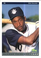 1993 Erie Sailors Classic/Best #24 Alfred Triplett