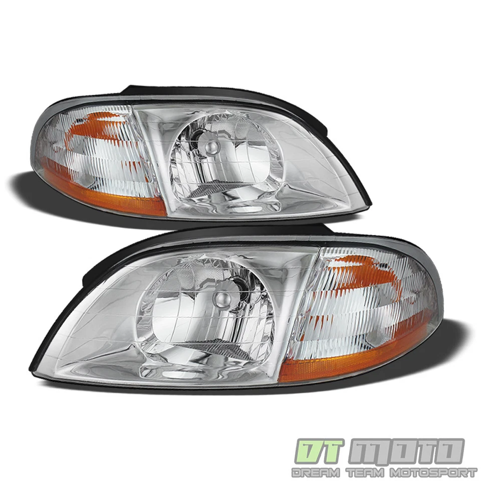 Par de faros de repuesto izquierda+derecha Ford Windstar 1999-2003 99-03 Foto 1 de 2