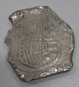 C. 1621-34 Mexico 8 Reales Silver Coin From Concepcion Shipwreck  See Photos (5) - Picture 1 of 4