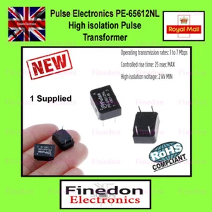 Pulse Electronics Transformer 2.5mH 1:1 Isolation Transformer PE-65612NL - Picture 1 of 3