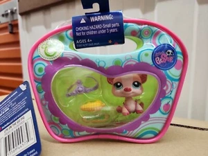 New Littlest Pet Shop On the Go Purse Pig #1544 2010 - Picture 1 of 3
