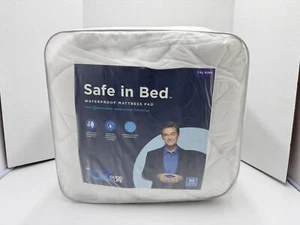 Dr. Oz Good Life Safe in Bed BIANCO Coprimaterasso Impermeabile, CAL KING - Foto 1 di 4